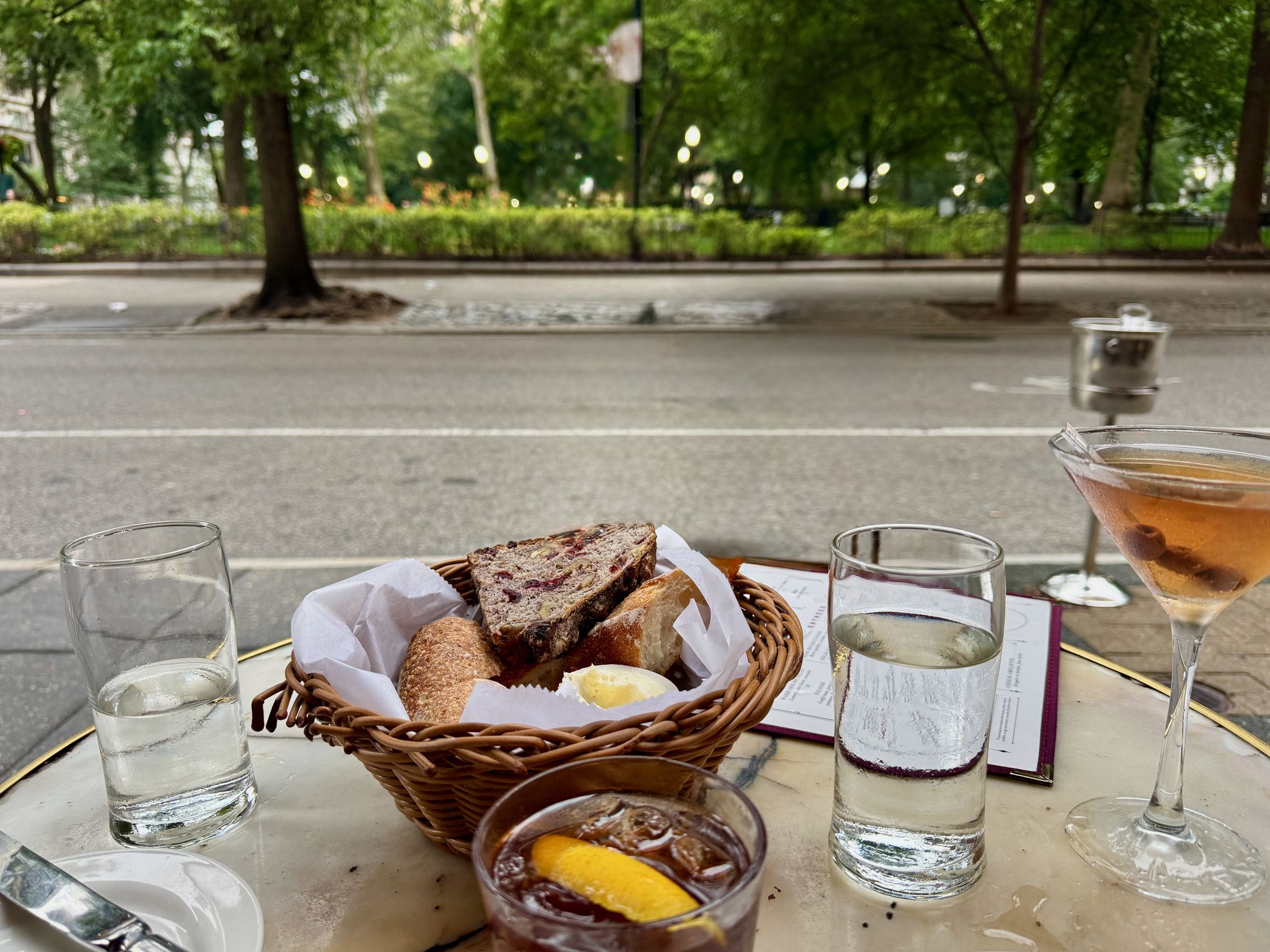 Parc Restaurant in Rittenhouse Square