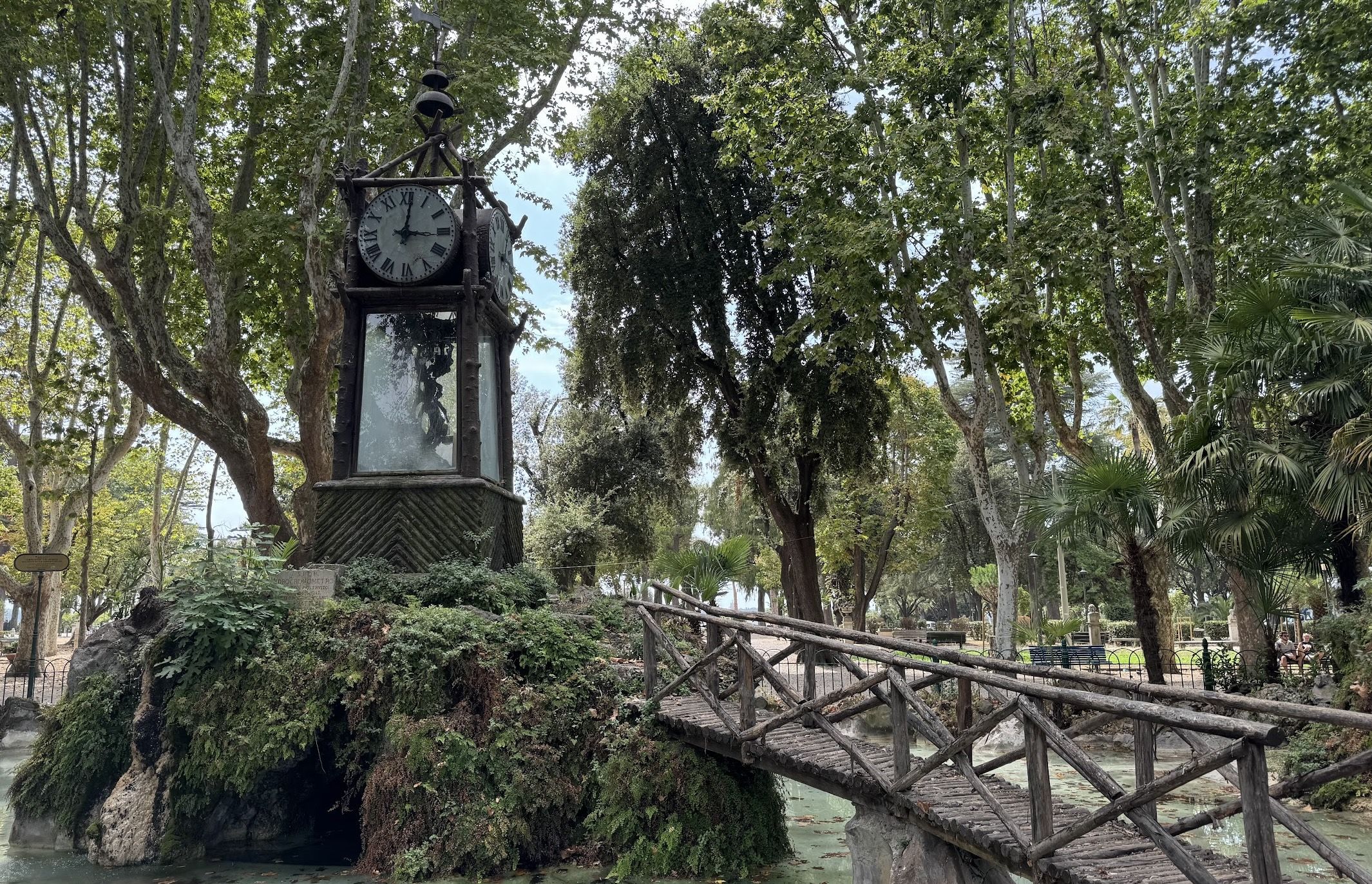Villa Borghese hydrochronometer (water clock).